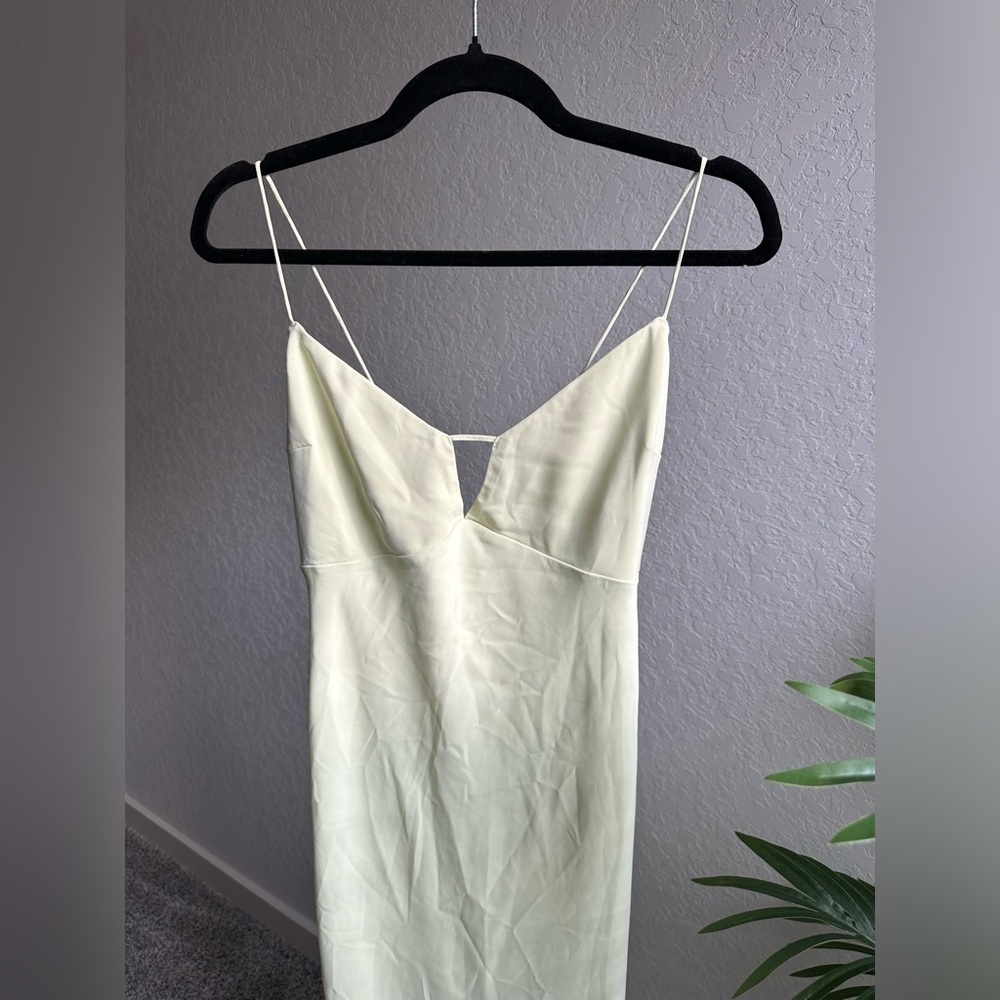 Abercrombie & fitch dress in lime green color